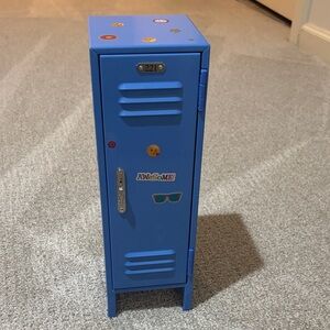 American Girl Blue Locker